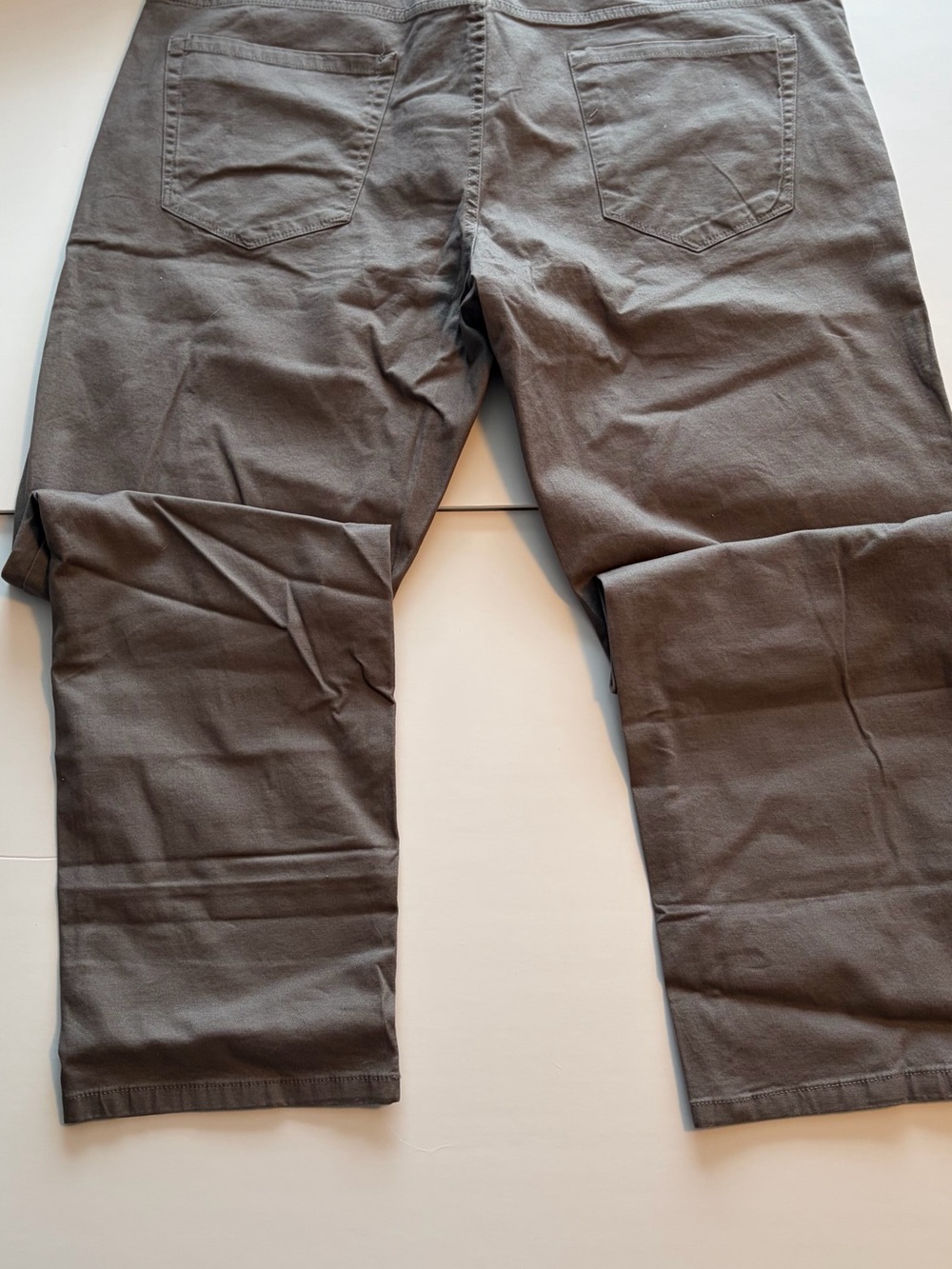English Laundry Men's Brown Dress Pants with Subtle Patterned Lining